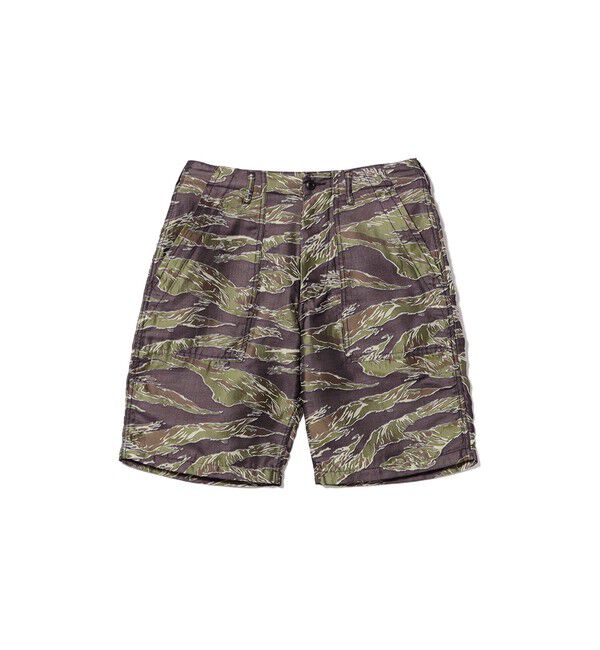 BEAMS PLUS「MIL Utility Shorts Tiger Stripe Mesh Jacquard」|その他|
