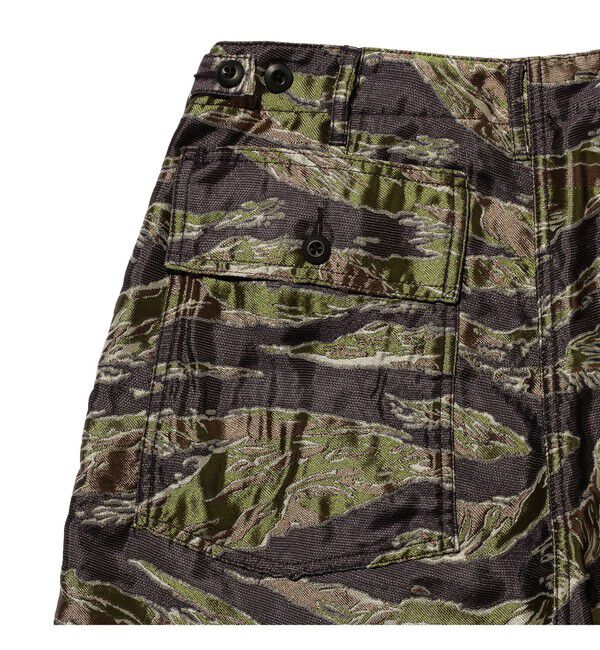 BEAMS PLUS「MIL Utility Shorts Tiger Stripe Mesh Jacquard」|その他|