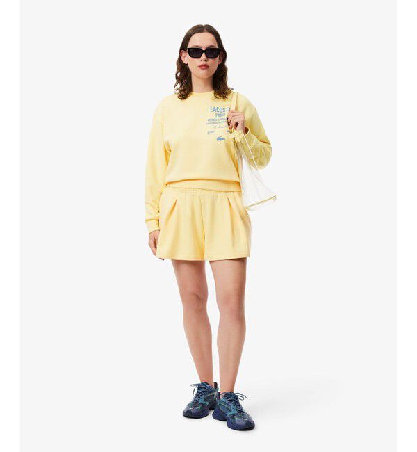 LACOSTE「プリーツスウェットショーツ」|その他|
