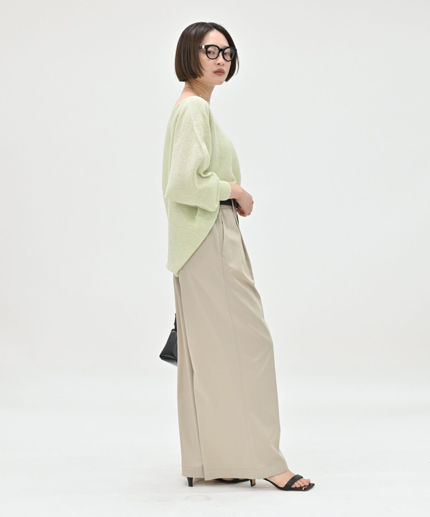 qualite「【夏まで快適に着られる】camifine ニットプルオーバー」|Tシャツ・カットソー|