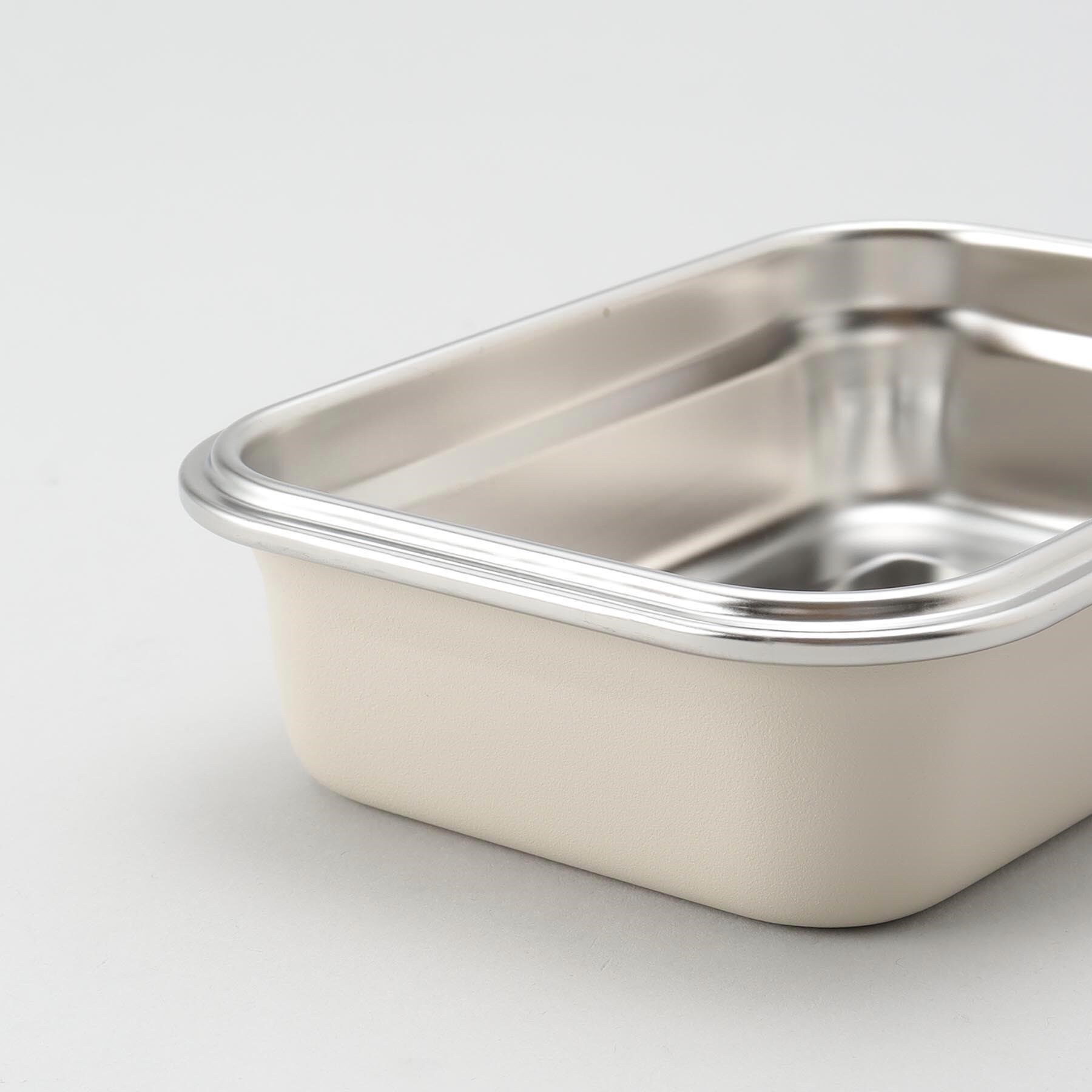 212 KITCHEN STORE「ポワブル ステンレス4点ロックランチコンテナ M BE」|食器・キッチングッズ|