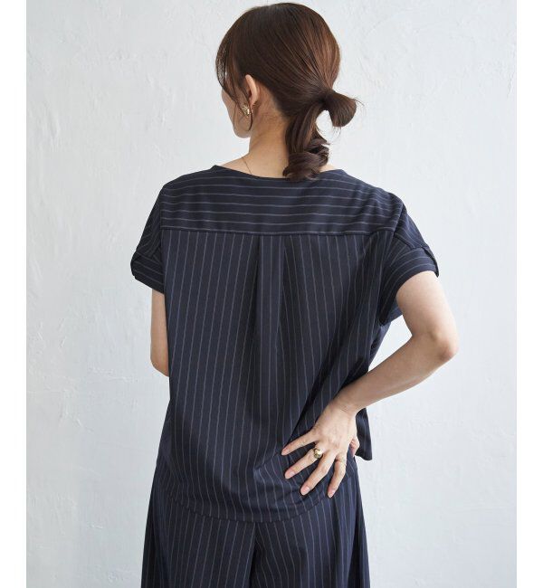 IKKA LOUNGE「【セットアップ対応】GOKU楽冷感半袖プルオーバー」|Tシャツ・カットソー|