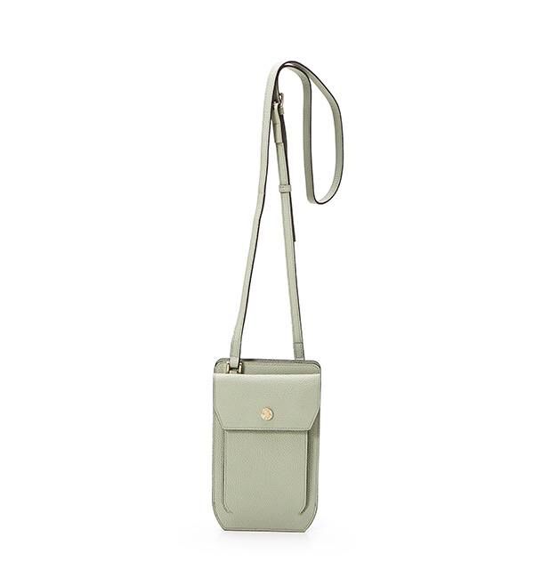 TOPKAPI 「バイカラー レザー モバイルポシェット LEAN リーン」|モバイルケース|
