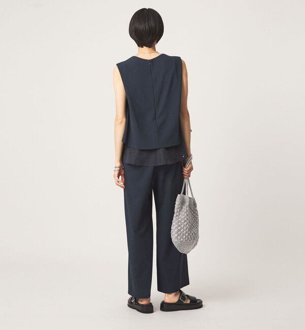 UNITED ARROWS green label relaxing「【結論シリーズ】ダブルフレアオールインワン［size SHORT/TALLあり］」|オールインワン|