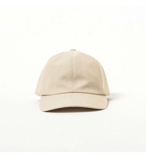 Demi-Luxe BEAMS 「〈WOMEN〉KIJIMA TAKAYUKI / リネン 6パネル キャップ」|ハット|