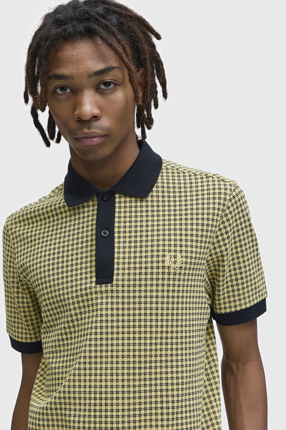 FRED PERRY 「Cross Print Polo Shirt」|ポロシャツ|