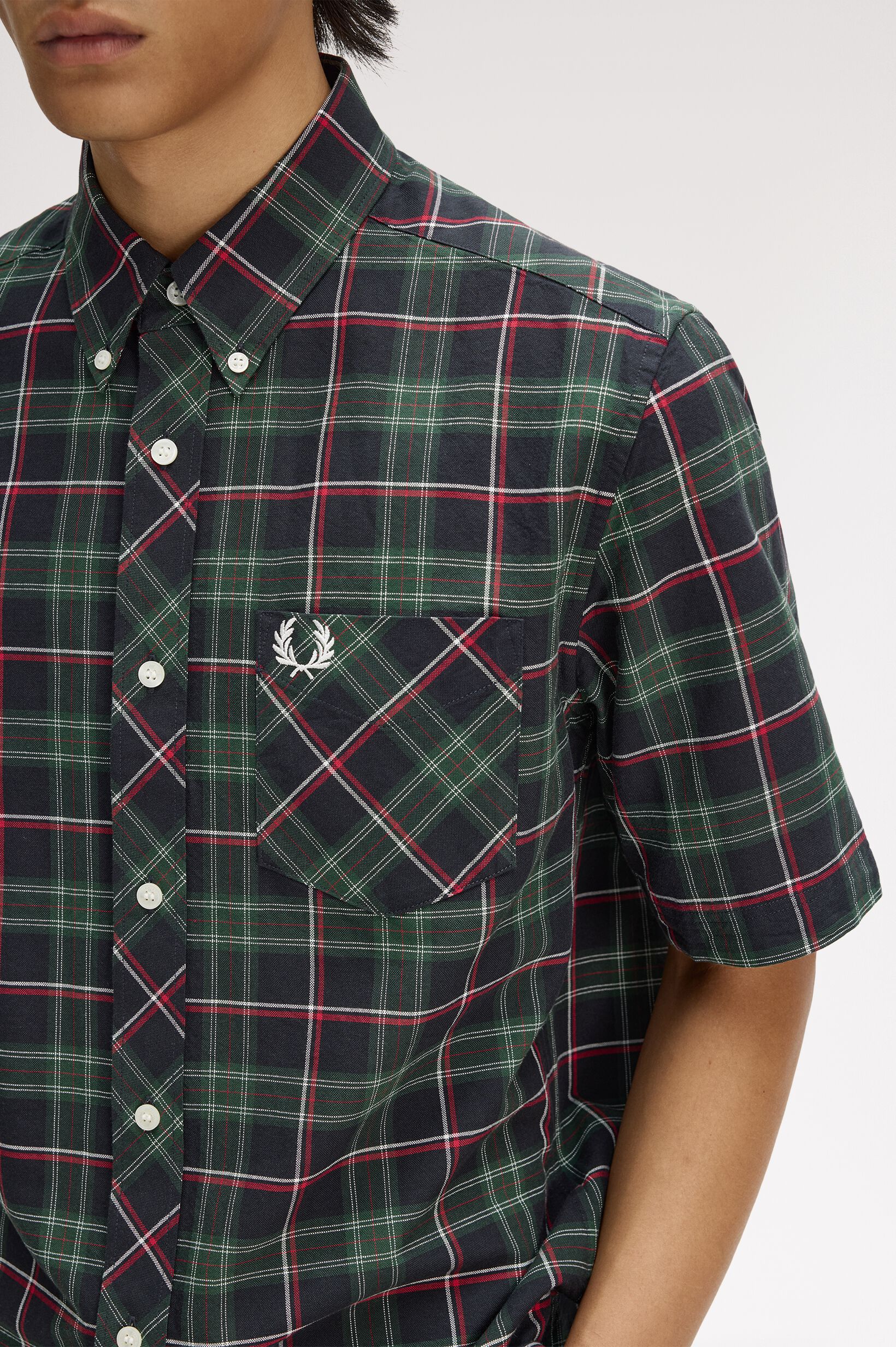 FRED PERRY 「Fred Perry Tartan Short Sleeve Shirt／フレッドペリータータンショートスリーブシャツ」|シャツ・ブラウス|