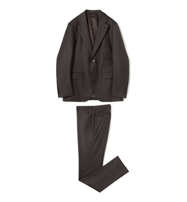 TOMORROWLAND MENS「ウール シングルブレステッド 2Bスーツ TROFEO E.Zegna」|スーツ|48 ダークブラウン系