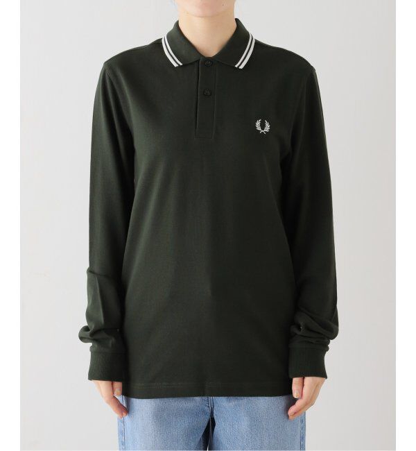 SLOBE IENA「FRED PERRY/フレッドペリー TIPPED SHIRT M3636」|Tシャツ・カットソー|グリーン