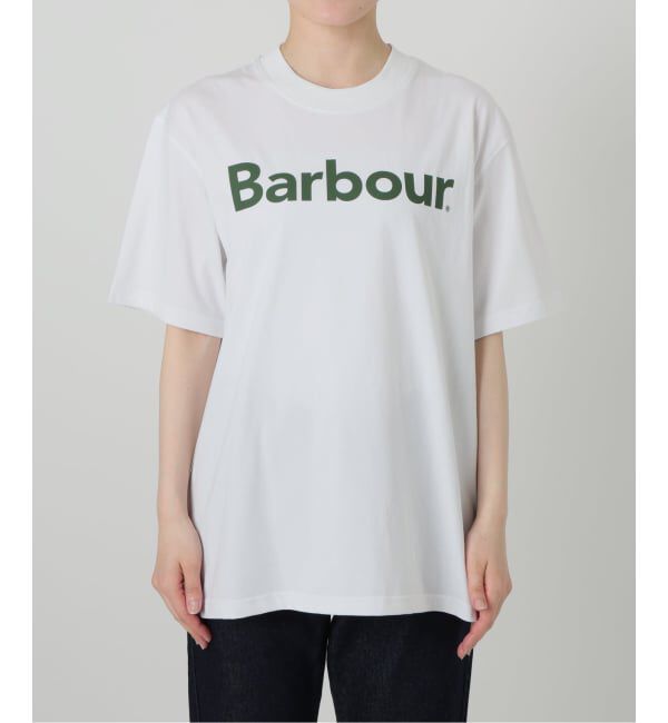 SLOBE IENA「Barbour/バブアー PENSFORD OS T-SHIRT LOGO  TEE2」|Tシャツ・カットソー|