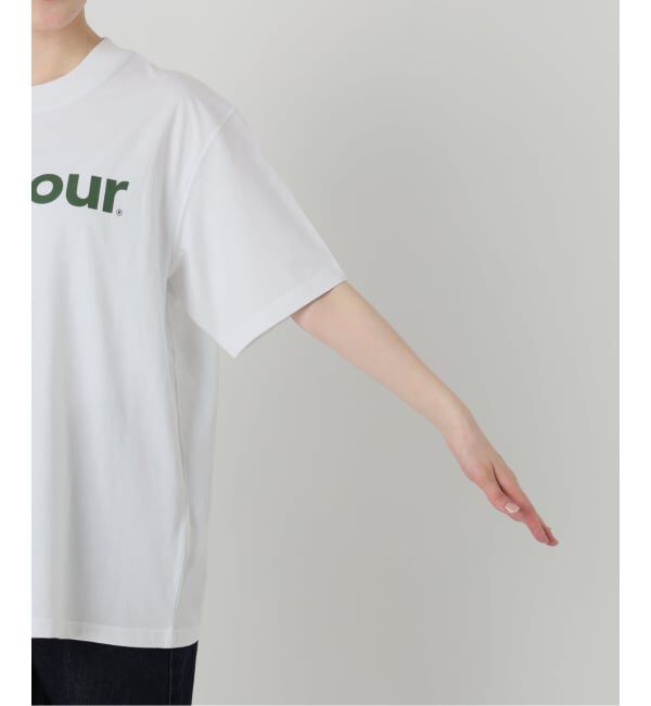 SLOBE IENA「Barbour/バブアー PENSFORD OS T-SHIRT LOGO  TEE2」|Tシャツ・カットソー|