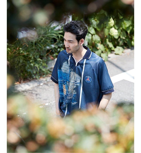 Paris Saint-Germain「【Poggy &times; Paris Saint-Germain】DEAR PSG PRINTED GAME SHIRT」|Tシャツ・カットソー|