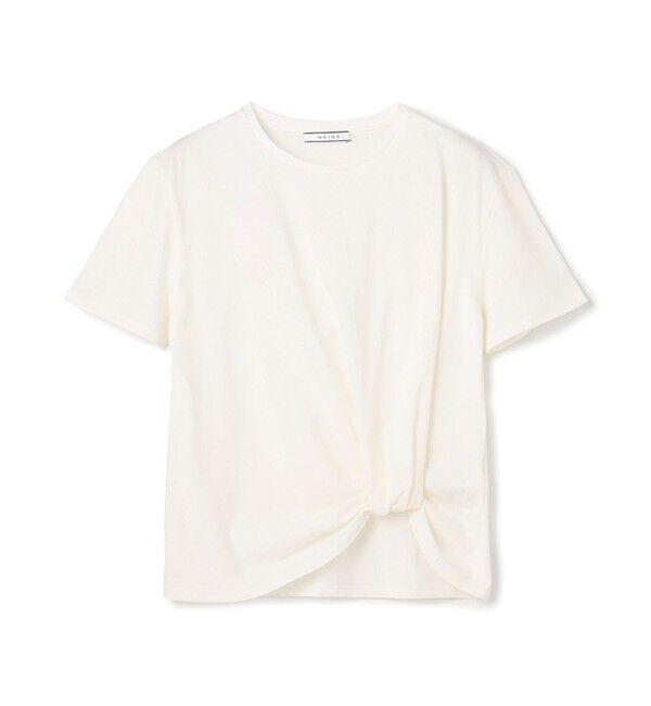 BEIGE,「CERUSSITE / フォルムタック ドレープTシャツ」|Tシャツ・カットソー|