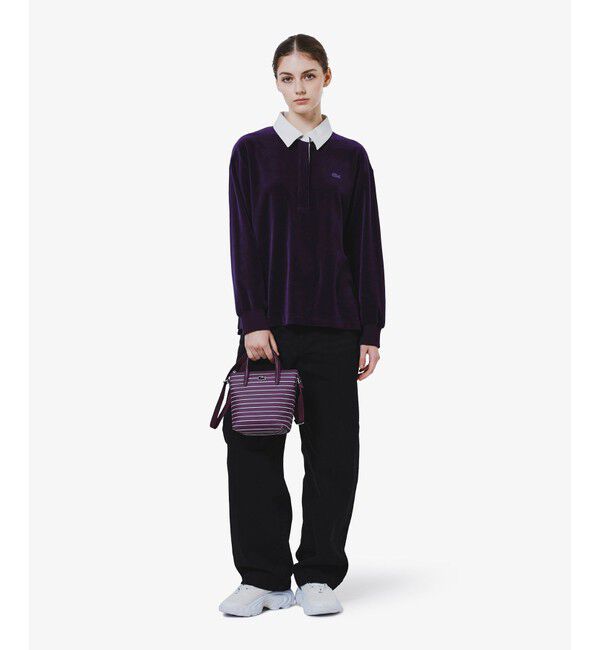 LACOSTE「バレルレッグデニムパンツ」|デニム|