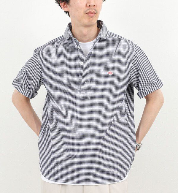 NOLLEY'S goodman「【DANTON/ダントン】ROUND COLLAR P.O SHIRT SS 26SS（DT-B0284 OXP）」|シャツ・ブラウス|