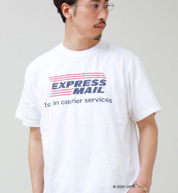 GLOSTER「【GOOD ROCK SPEED】USPS ロゴTシャツ」|Tシャツ・カットソー|