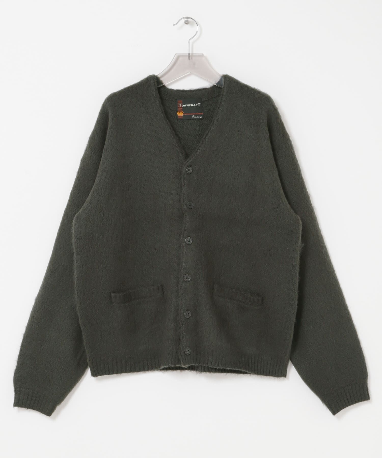 URBAN RESEARCH「TOWNCRAFT　SOLID SHAGGY CARDIGAN」|カーディガン|