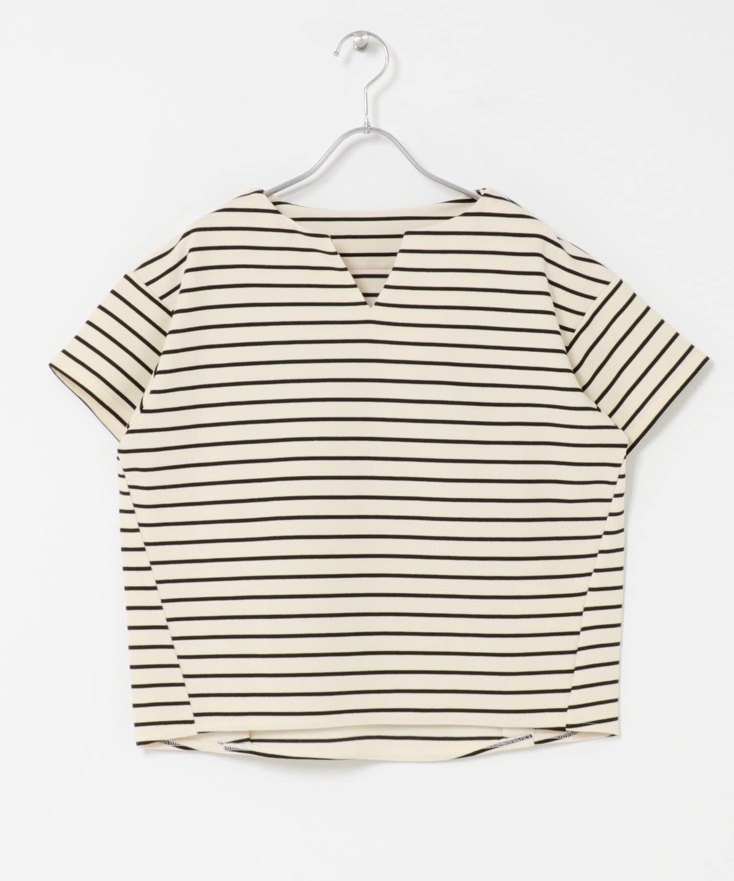 SENSE OF PLACE by URBAN RESEARCH「キーネックミラノリブTシャツ」|Tシャツ・カットソー|