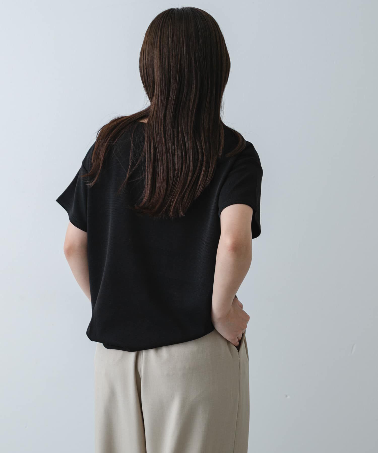 SENSE OF PLACE by URBAN RESEARCH「キーネックミラノリブTシャツ」|Tシャツ・カットソー|