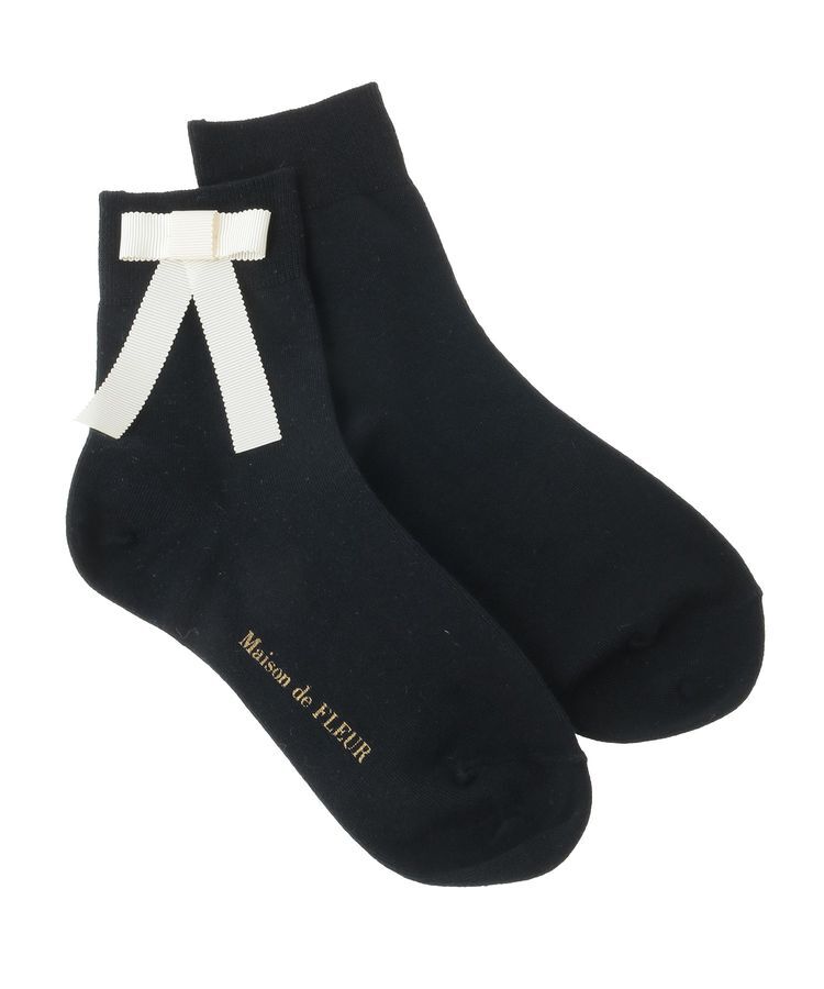 Maison de FLEUR「グログランリボンソックス」|その他|