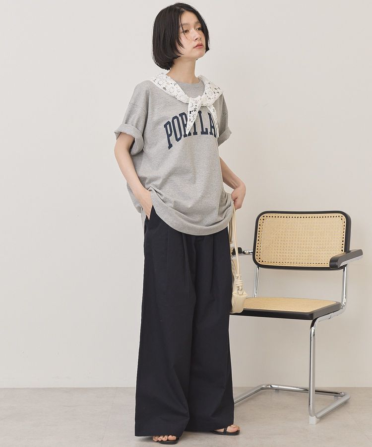 AMERICAN HOLIC「PORTLAND裾ラウンドTシャツ」|Tシャツ・カットソー|