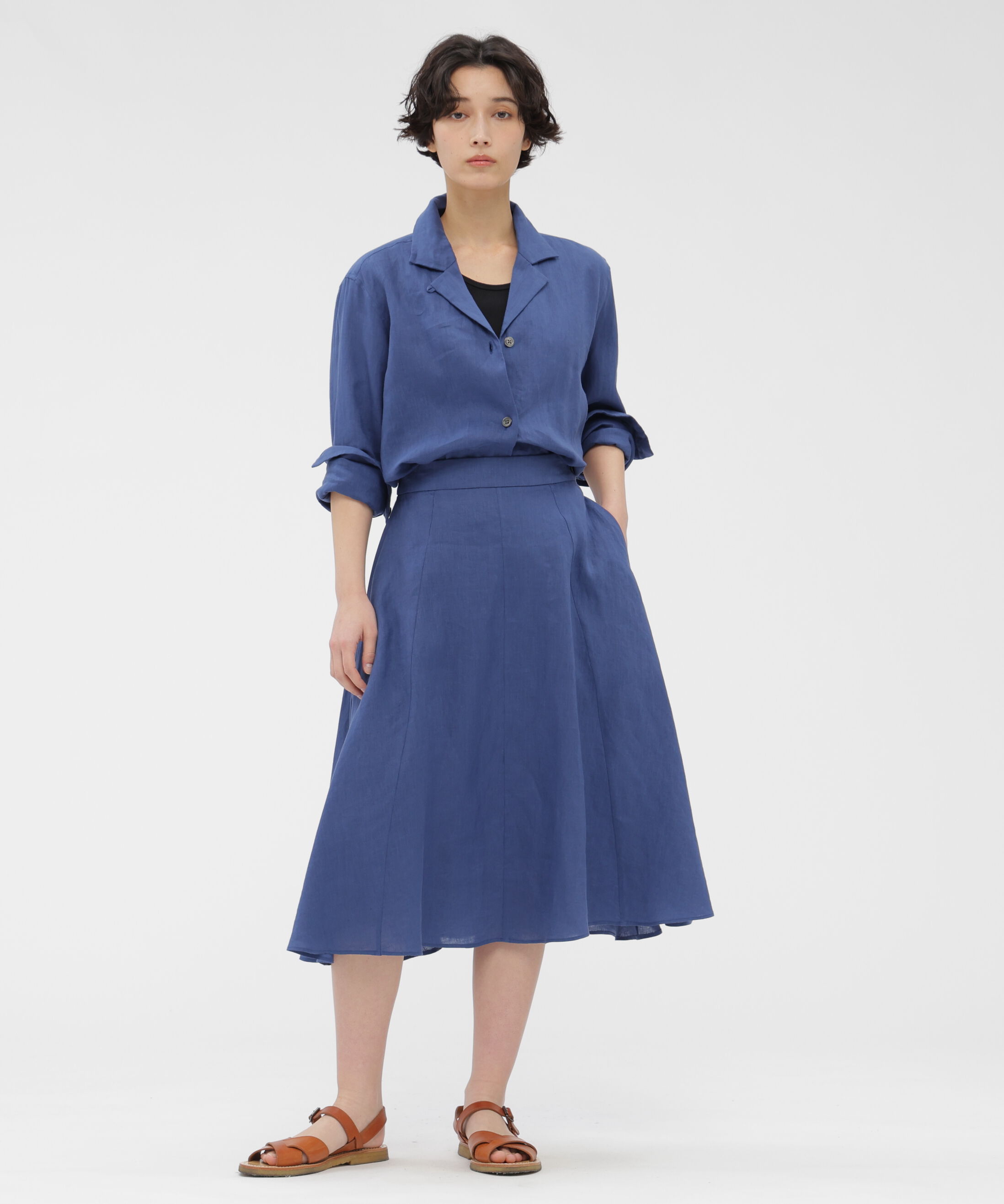  「LIGHT WEIGHT LINEN SHIRT」|シャツ・ブラウス|