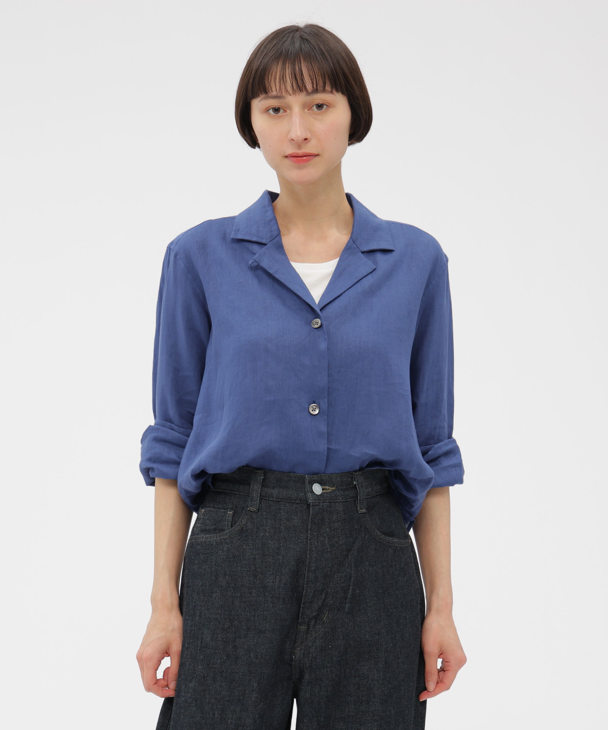  「LIGHT WEIGHT LINEN SHIRT」|シャツ・ブラウス|