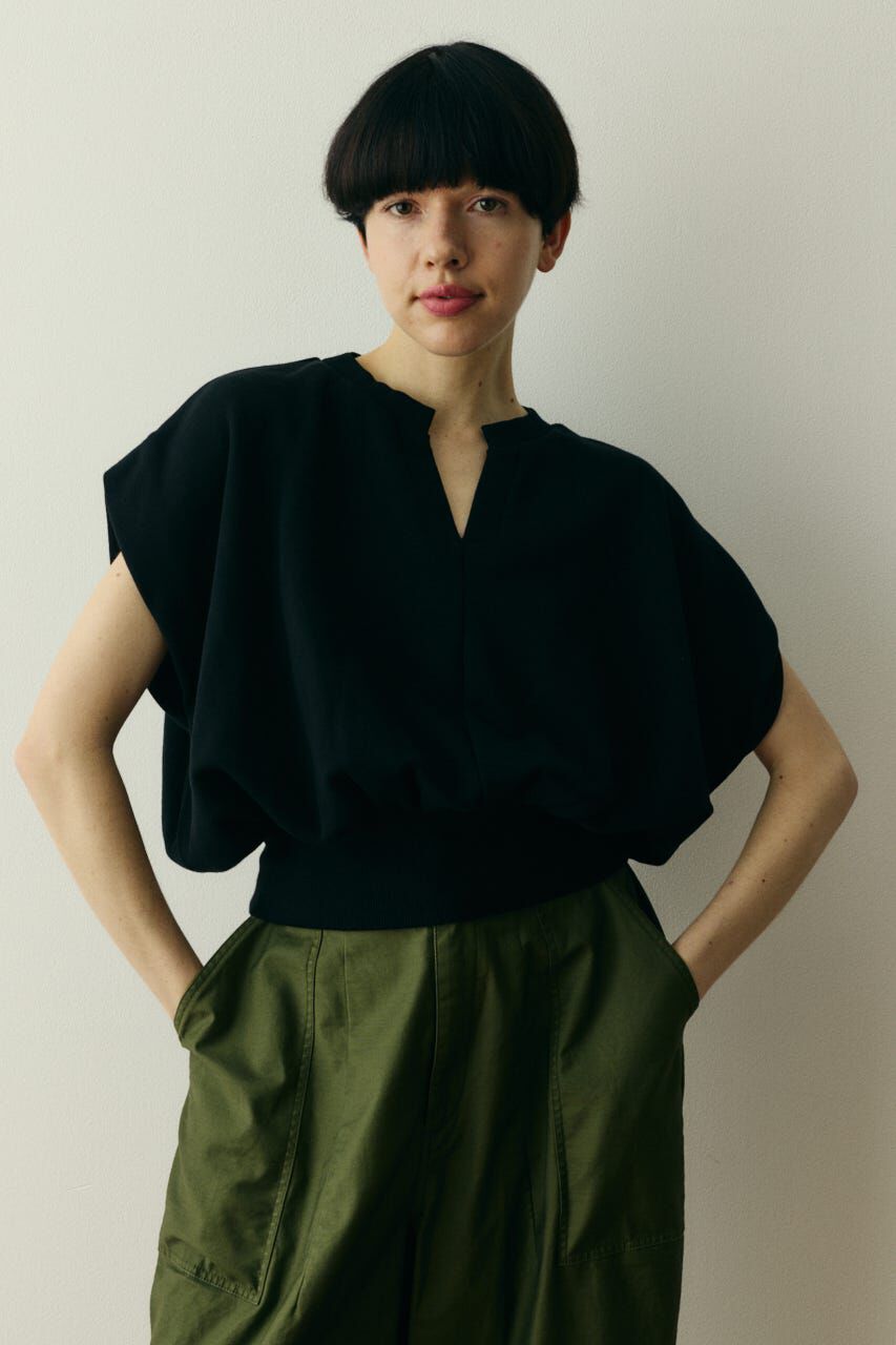 HeRIN.CYE「V neck box cut vest」|Tシャツ・カットソー|