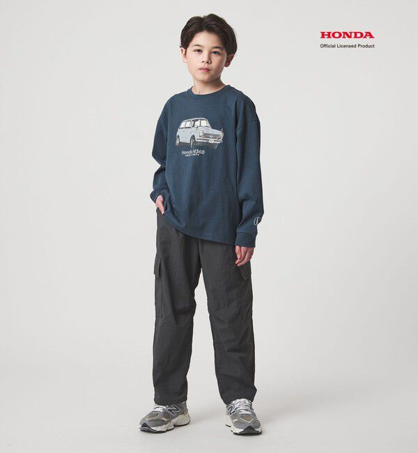 UNITED ARROWS green label relaxing「【別注】＜URBAMENT＞Honda ロングスリーブ Tシャツ / キッズ 140cm-150cm」|Tシャツ・カットソー|