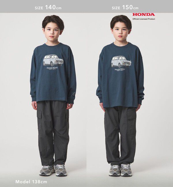 UNITED ARROWS green label relaxing「【別注】＜URBAMENT＞Honda ロングスリーブ Tシャツ / キッズ 140cm-150cm」|Tシャツ・カットソー|