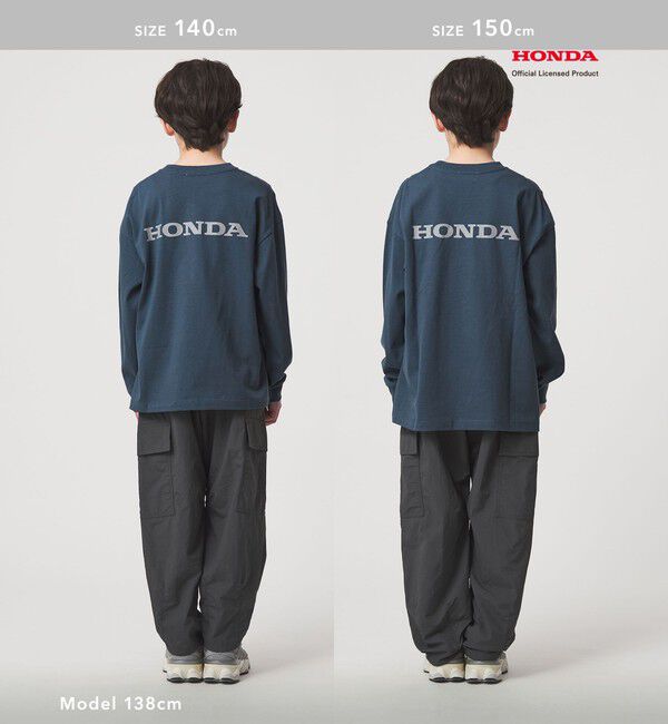 UNITED ARROWS green label relaxing「【別注】＜URBAMENT＞Honda ロングスリーブ Tシャツ / キッズ 140cm-150cm」|Tシャツ・カットソー|