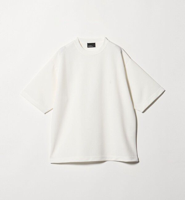 UNITED ARROWS green label relaxing「【WEB限定】JUST fit 刺繍ロゴ 半袖 Tシャツ -UVカット・吸水速乾-」|Tシャツ・カットソー|WHITE