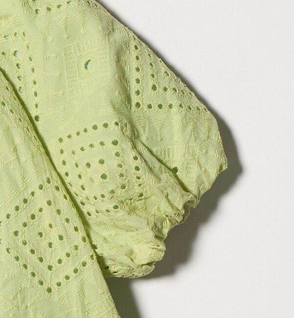 UNITED ARROWS green label relaxing「デザイン レース ブラウス / キッズ 140cm-160cm」|シャツ・ブラウス|