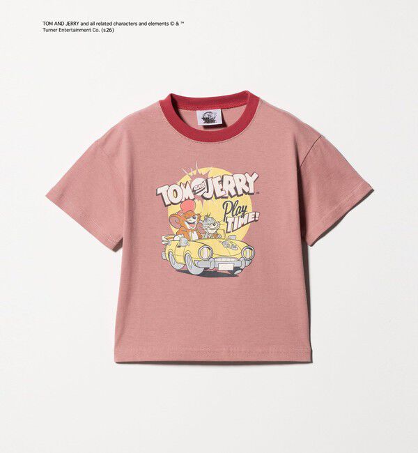 UNITED ARROWS green label relaxing「【別注】＜URBAMENT＞TOM and JERRY リンガーTシャツ / キッズ 100cmー130cm」|Tシャツ・カットソー|