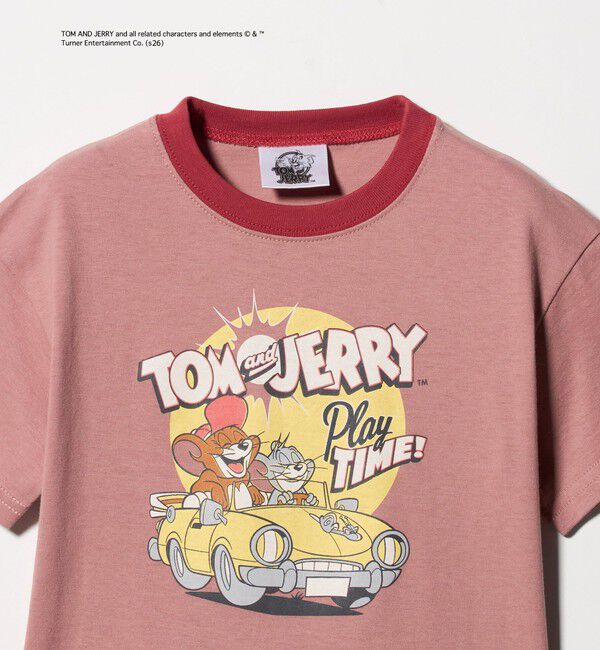 UNITED ARROWS green label relaxing「【別注】＜URBAMENT＞TOM and JERRY リンガーTシャツ / キッズ 100cmー130cm」|Tシャツ・カットソー|