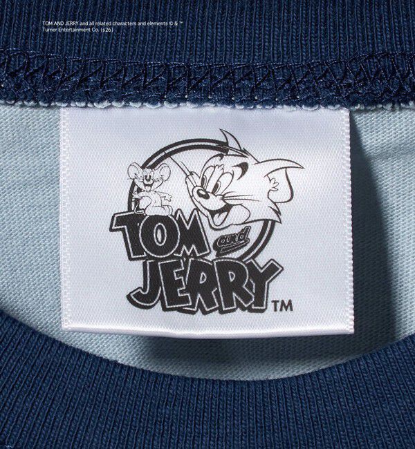 UNITED ARROWS green label relaxing「【別注】＜URBAMENT＞TOM and JERRY リンガーTシャツ / キッズ 100cmー130cm」|Tシャツ・カットソー|
