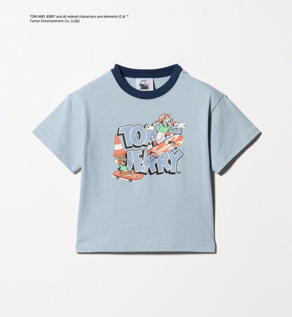 UNITED ARROWS green label relaxing「【別注】＜URBAMENT＞TOM and JERRY リンガーTシャツ / キッズ 100cmー130cm」|Tシャツ・カットソー|