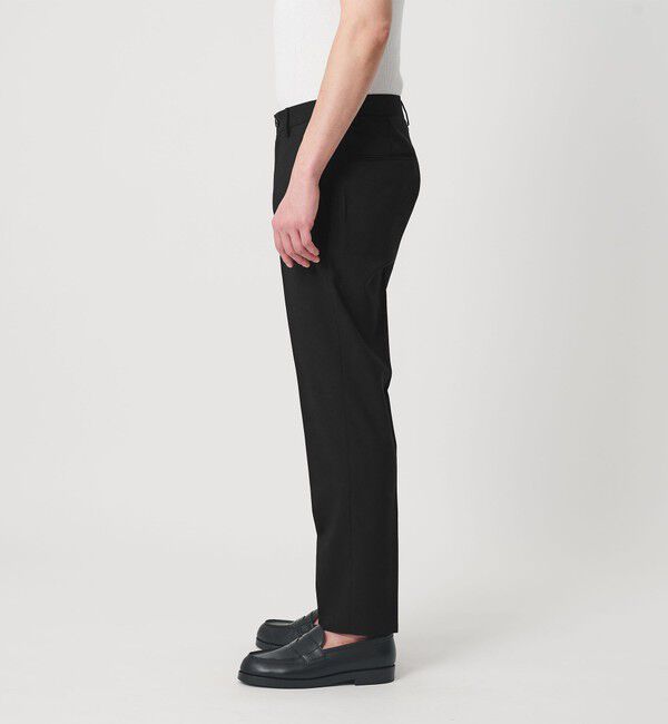 BEAUTY&YOUTH UNITED ARROWS「【WEB限定 WARDROBE SMART】 Reflax ノープリーツ スラックス パンツ」|スラックス|
