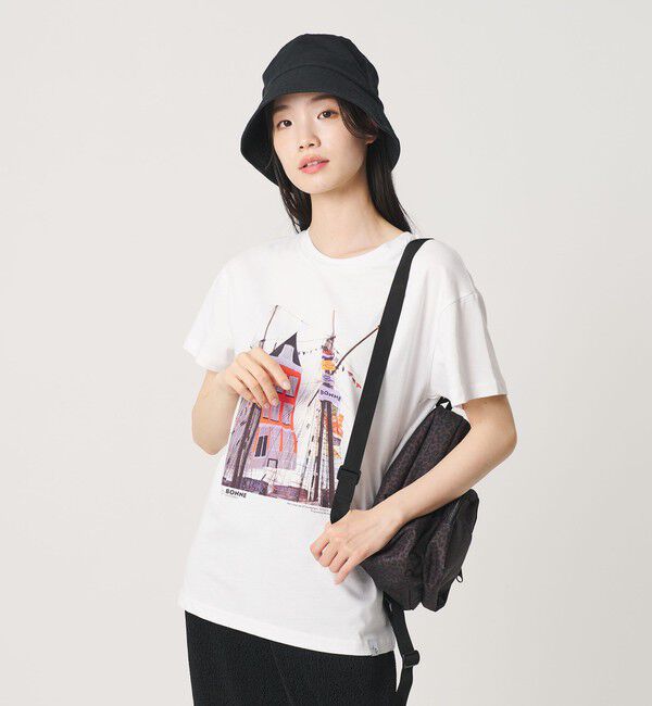 BEAUTY&YOUTH UNITED ARROWS「【別注】＜BONNE＞プリント Tシャツ」|Tシャツ・カットソー|
