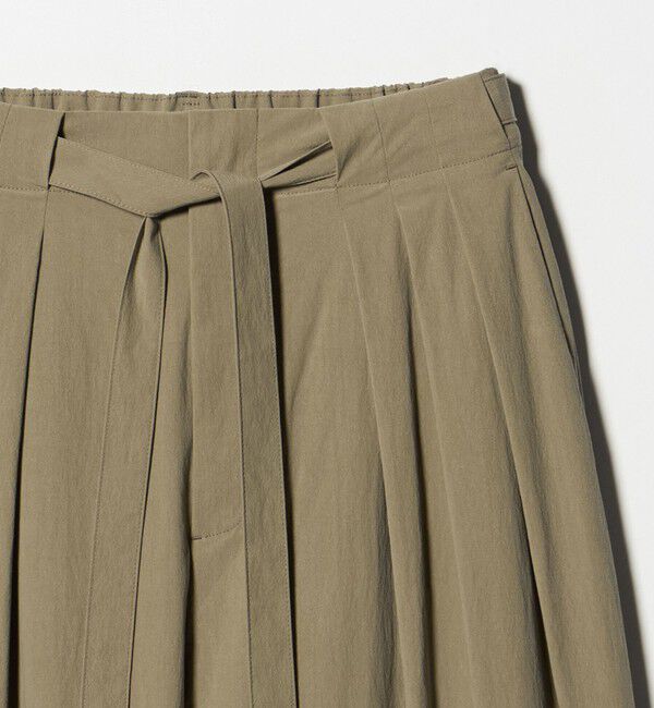 BEAUTY&YOUTH UNITED ARROWS「セルロースブレンド  ベルトループ ワイドパンツ ウォッシャブル」|その他|