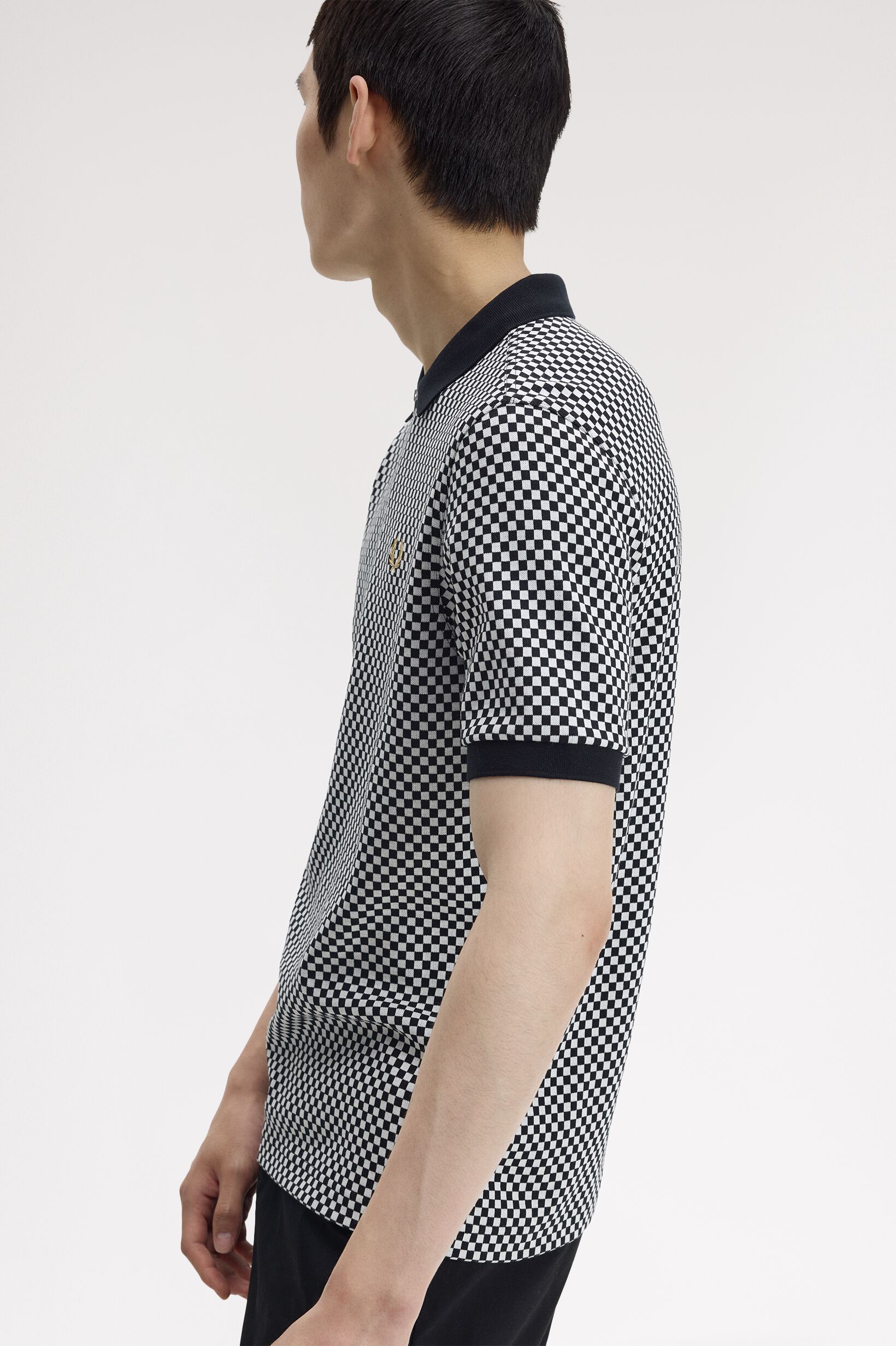 「Chequerboard Polo Shirt」|ポロシャツ|