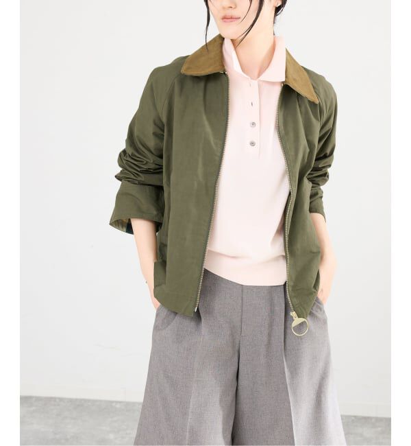 IENA「Barbour/バブアー CATLIN CASUAL JK ジャケット LCA0392GN31/GY5」|その他|