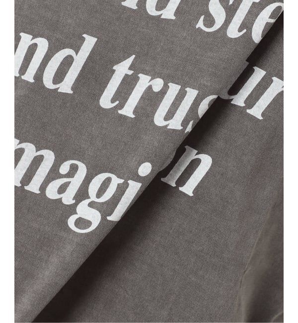 JOURNAL STANDARD「《予約》ピグメントロゴサークルヘム プルオーバー」|Tシャツ・カットソー|