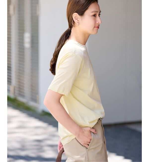 FRAMeWORK「≪追加≫ATON/エイトン FRESCA SINGLE JERSEY STANDARD Tシャツ」|Tシャツ・カットソー|