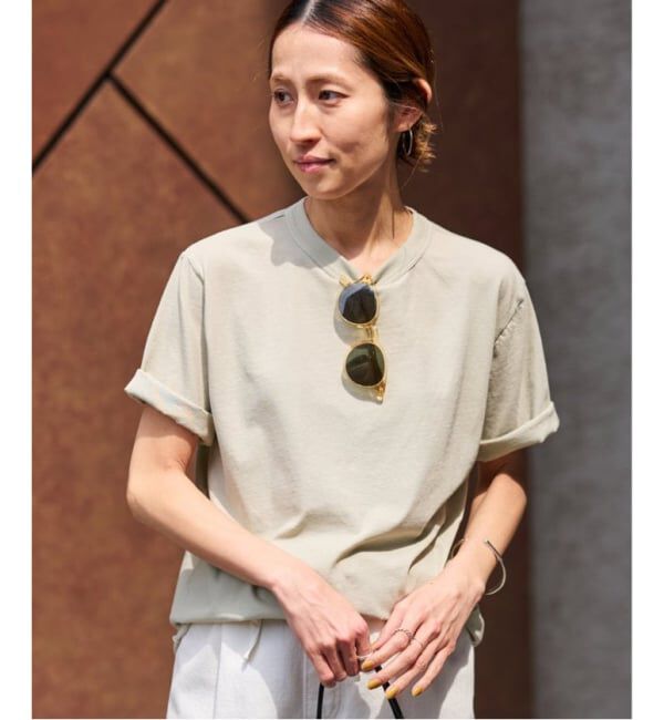 FRAMeWORK「≪追加≫ATON/エイトン FRESCA SINGLE JERSEY STANDARD Tシャツ」|Tシャツ・カットソー|