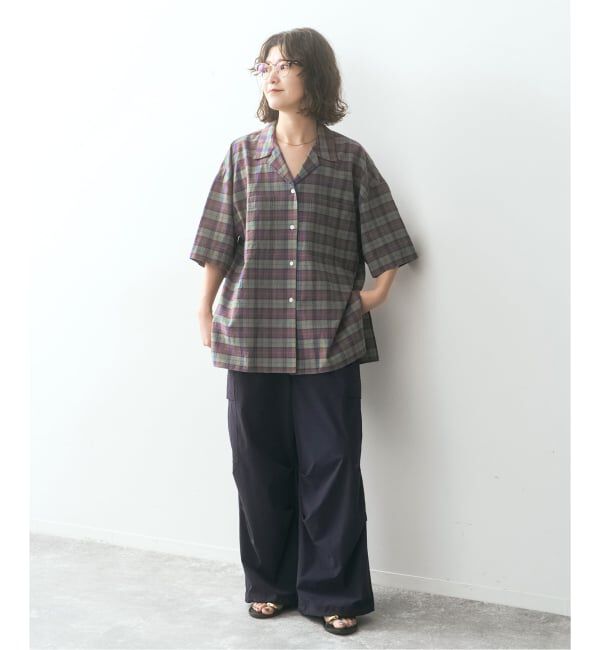 Spick and Span「SHEN TANAKA*S パラシュートパンツ」|カーゴ|