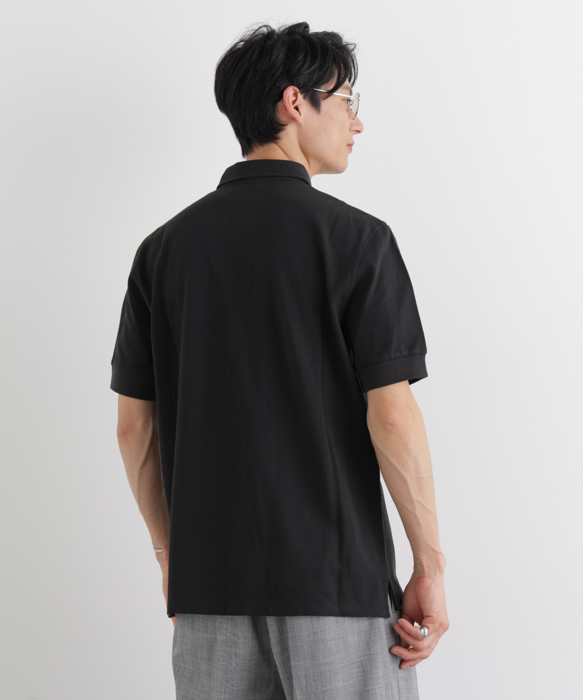 nano･universe「Anti Soaked(R) 汗染み防止 比翼ポロシャツ」|Tシャツ・カットソー|