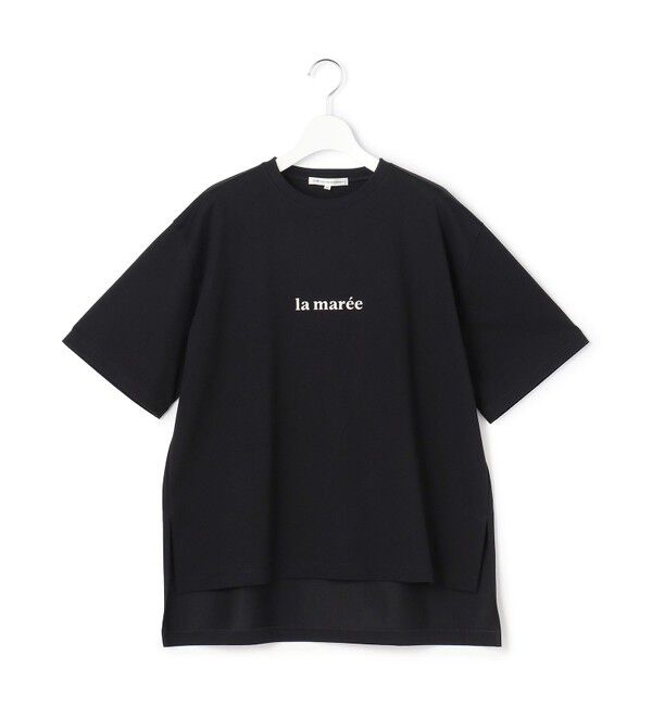 23区「【一部予約】la maree オーバーサイズ ロゴ Tシャツ」|Tシャツ・カットソー|