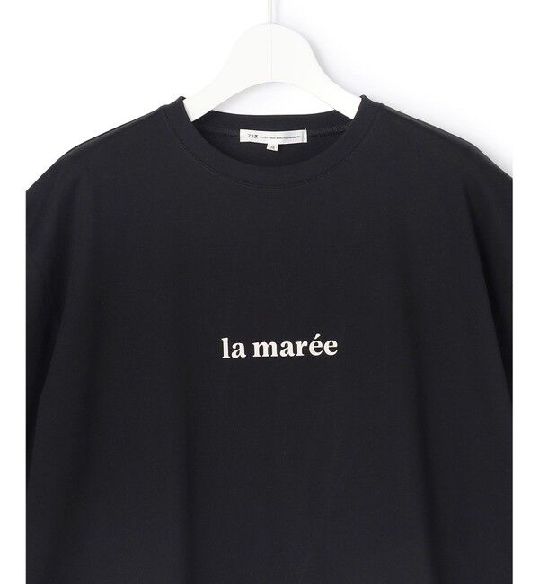 23区「【一部予約】la maree オーバーサイズ ロゴ Tシャツ」|Tシャツ・カットソー|