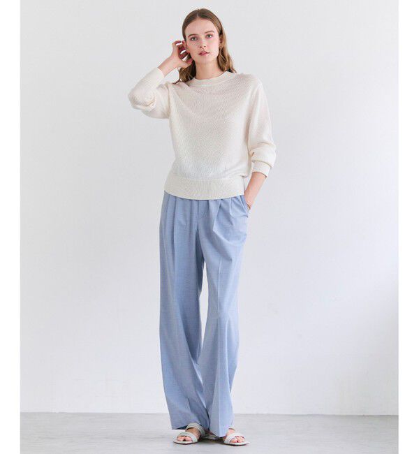 BEIGE,「APOPHY / ステッチディテールイージータックパンツ」|その他|